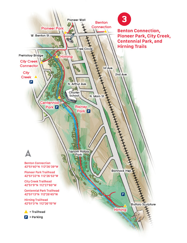 Trails Portneuf Greenway