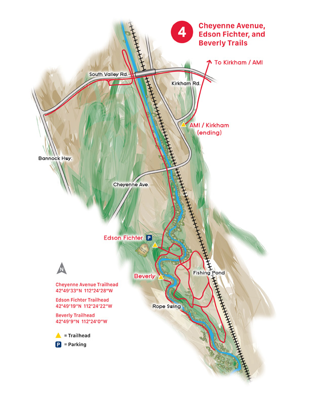 Trails Portneuf Greenway