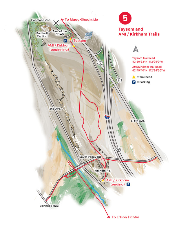 Trails Portneuf Greenway