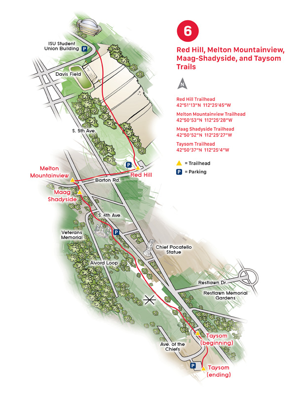 Trails Portneuf Greenway