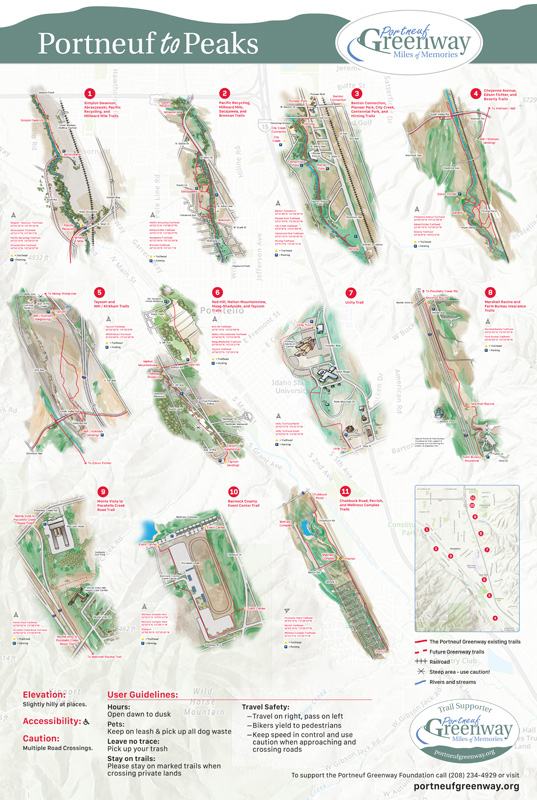 Trails Portneuf Greenway
